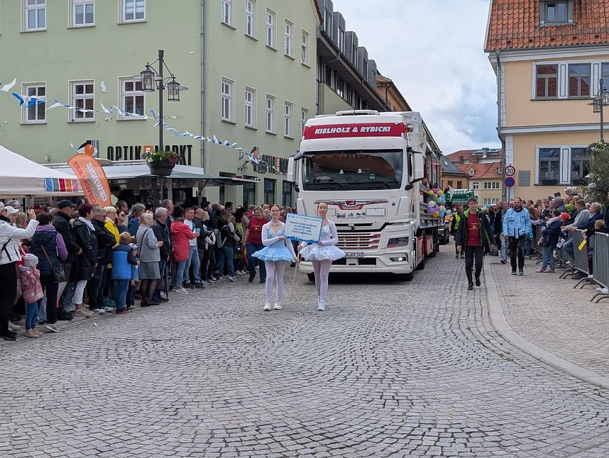 Tanzschule Radeva zu Pfingsten in Sondershausen