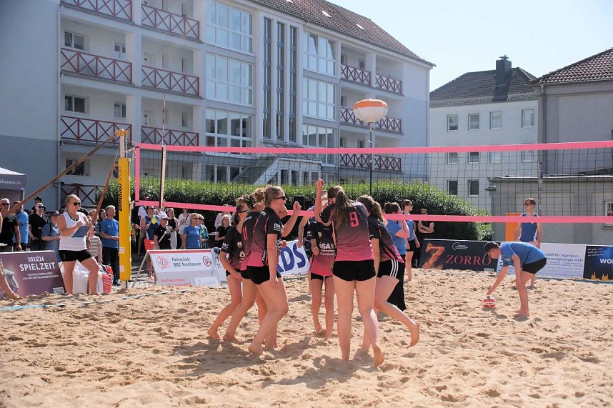 Peter Blei unterwegs auf dem Rolandsfest