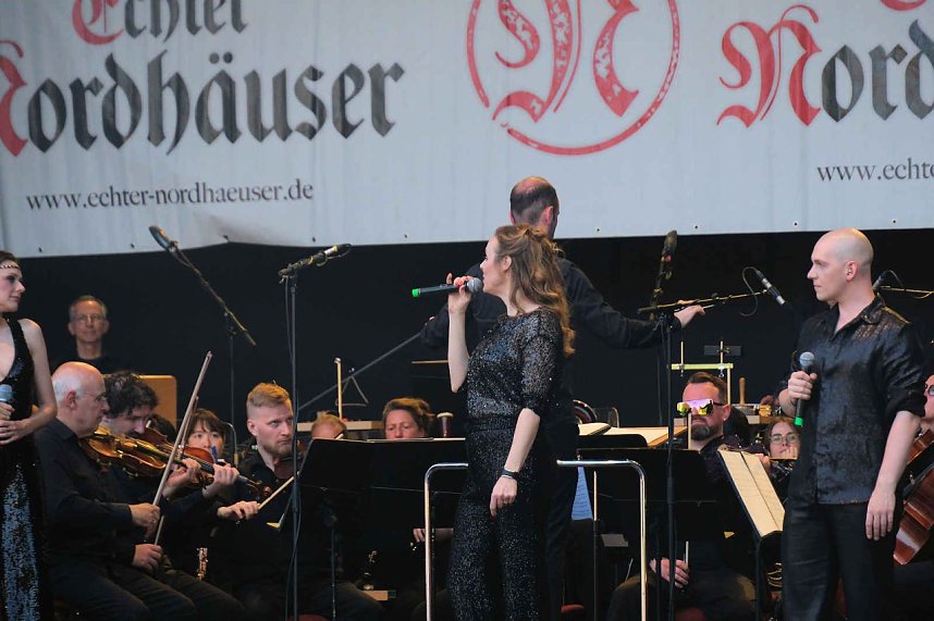 Peter Blei unterwegs auf dem Rolandsfest