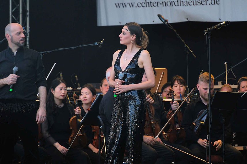 Peter Blei unterwegs auf dem Rolandsfest