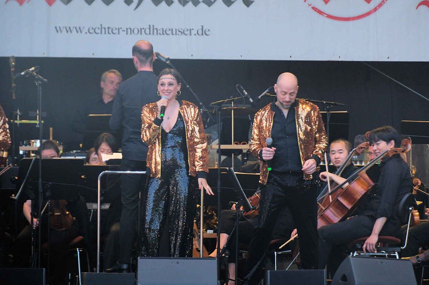 Peter Blei unterwegs auf dem Rolandsfest