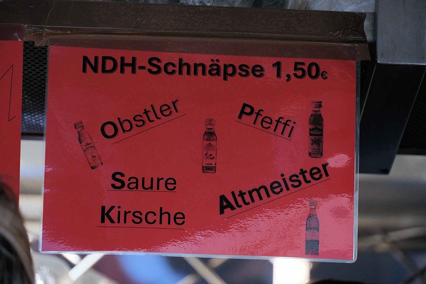 Peter Blei unterwegs auf dem Rolandsfest