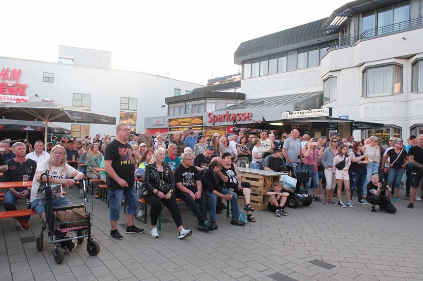 Peter Blei unterwegs auf dem Rolandsfest