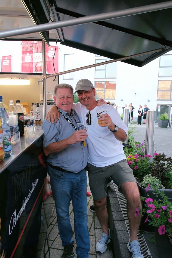 Peter Blei unterwegs auf dem Rolandsfest