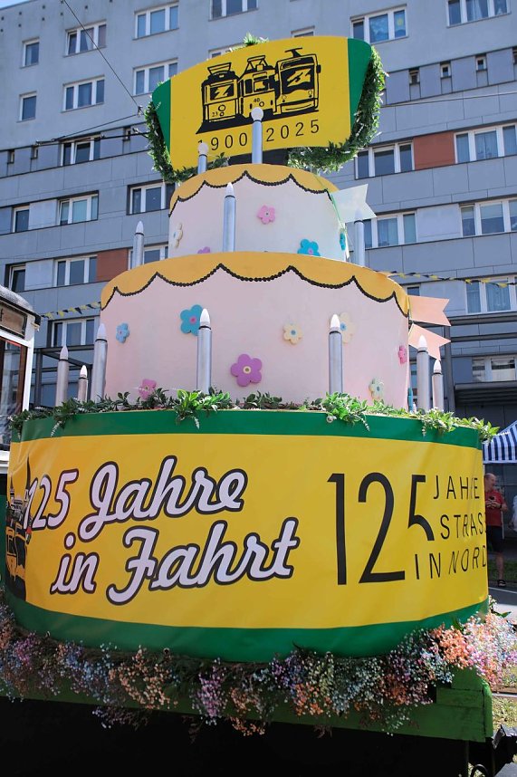 Peter Blei unterwegs auf dem Rolandsfest