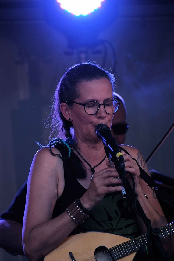 Peter Blei unterwegs auf dem Rolandsfest