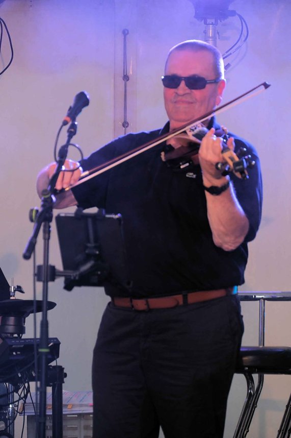 Peter Blei unterwegs auf dem Rolandsfest