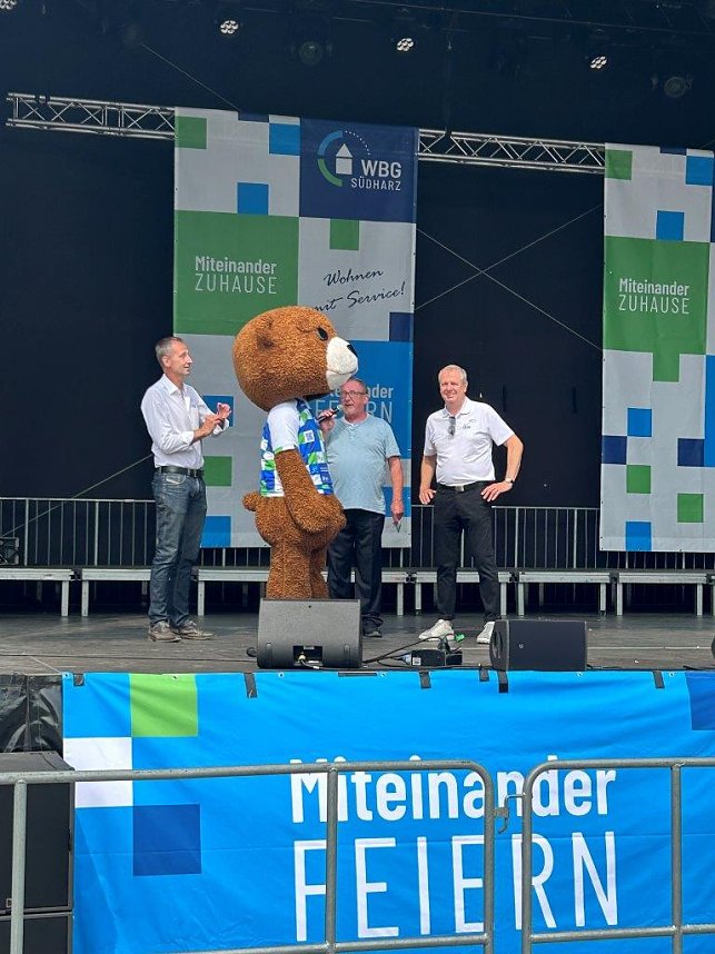 Mitgliederfest der WBG S&uuml;dharz im Rahmen des Rolandsfestes