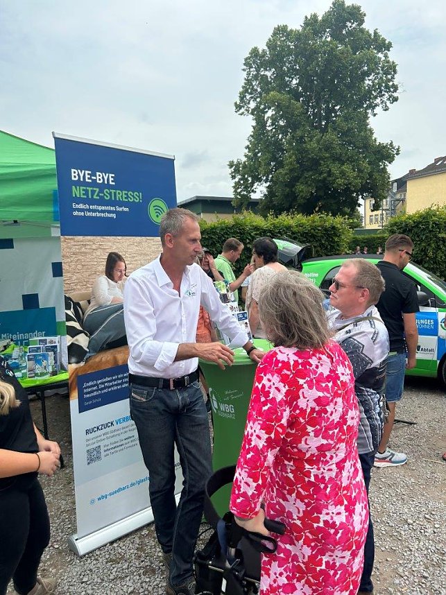 Mitgliederfest der WBG S&uuml;dharz im Rahmen des Rolandsfestes