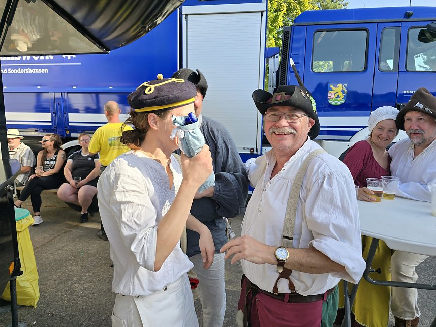 Europameisterschaft der Schwarzpulverkanoniere in Sondershausen