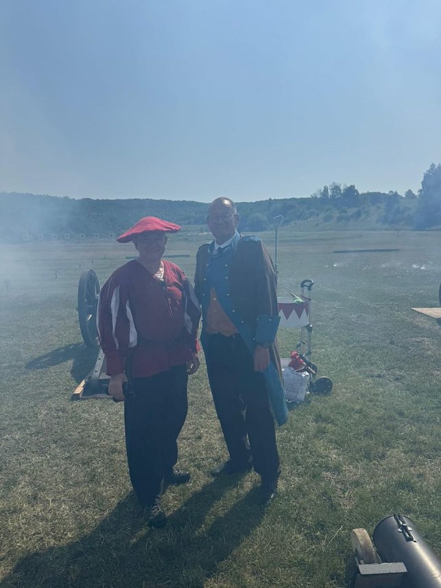 Europameisterschaft der Schwarzpulverkanoniere in Sondershausen