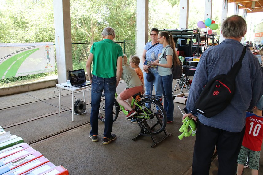 125 Jahre Stra&szlig;enbahn Nordhausen - Geburtstagsfeier im Depot