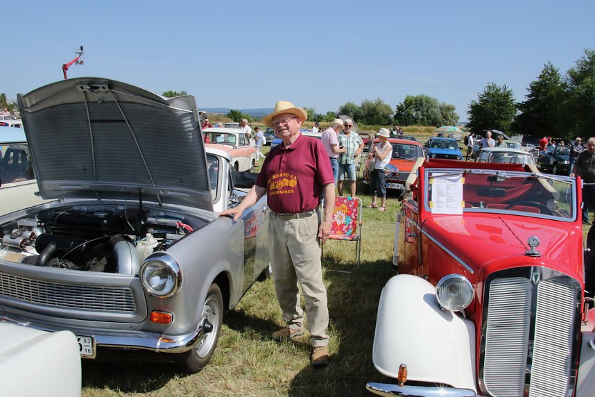 Oldtimertreff des MC Roland auf dem Scheunenhof