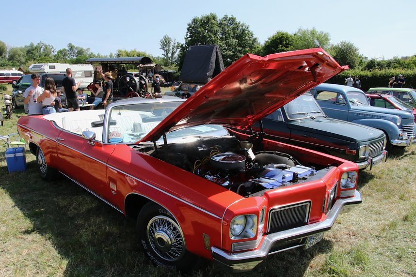 Oldtimertreff des MC Roland auf dem Scheunenhof