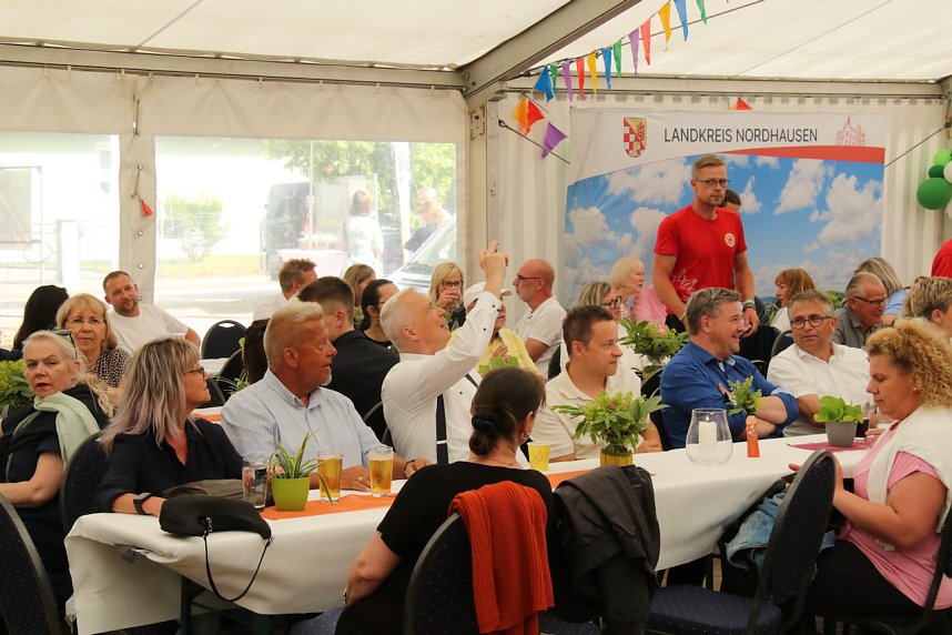 Sommerfest des Landkreises in Uthleben
