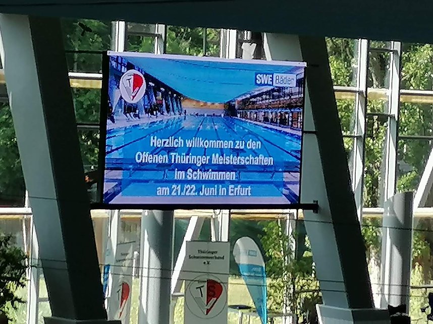Th&uuml;ringer Schwimm-Meisterschaften in Erfurt
