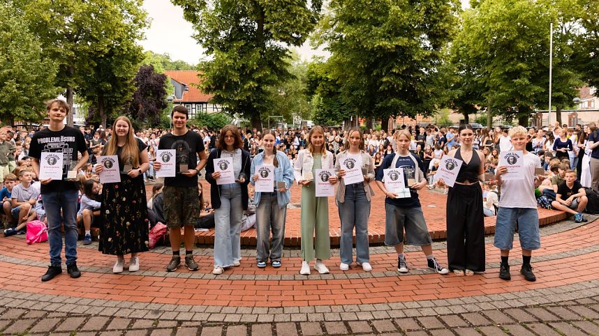 Am Herder-Gymnasium wurde der "Johann" verliehen