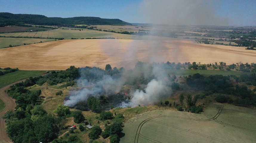Brand bei Gro&szlig;furra