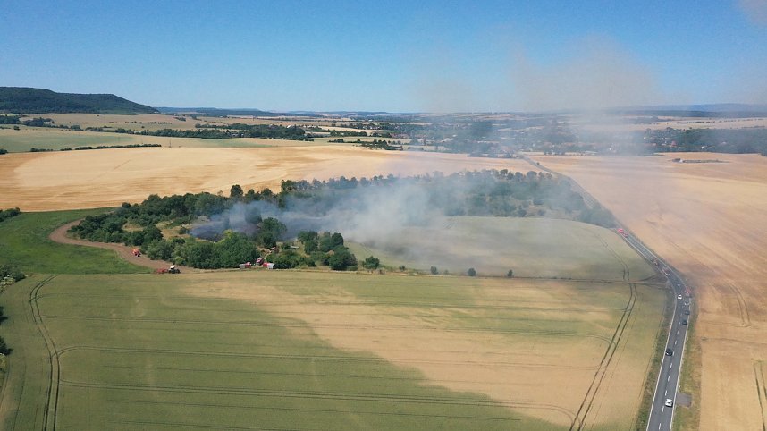 Brand bei Gro&szlig;furra
