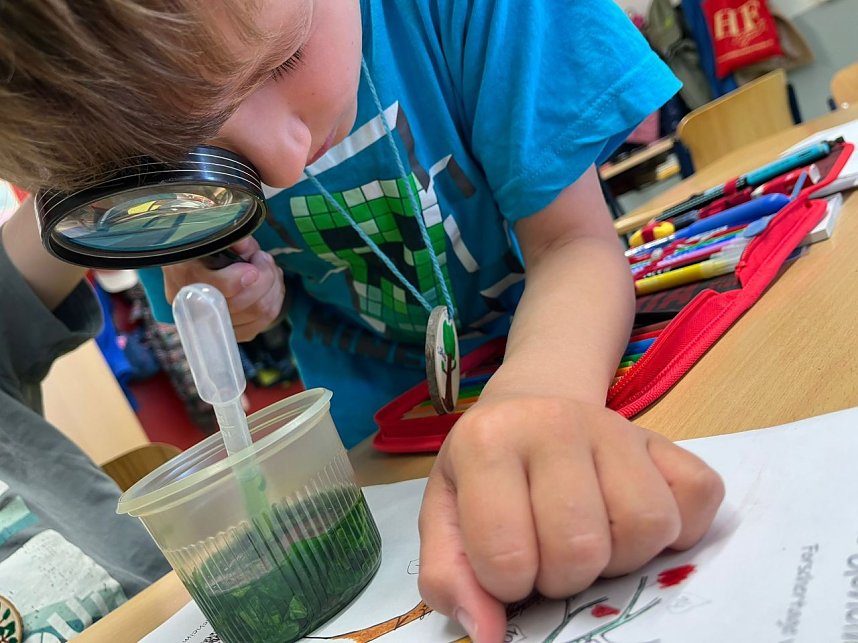 Viel los in der Grundschule Werther