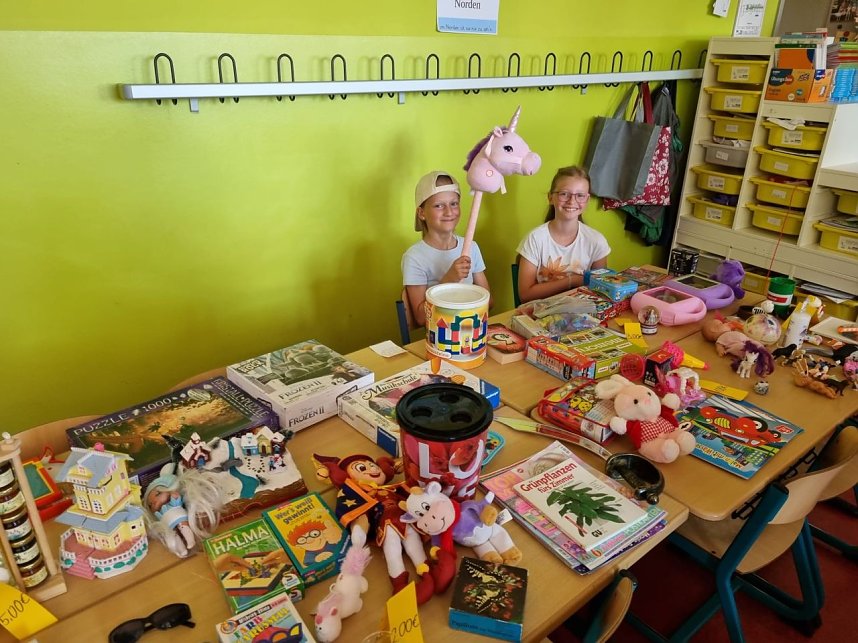 Viel los in der Grundschule Werther