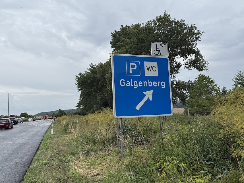 Unfall auf der Autobahn