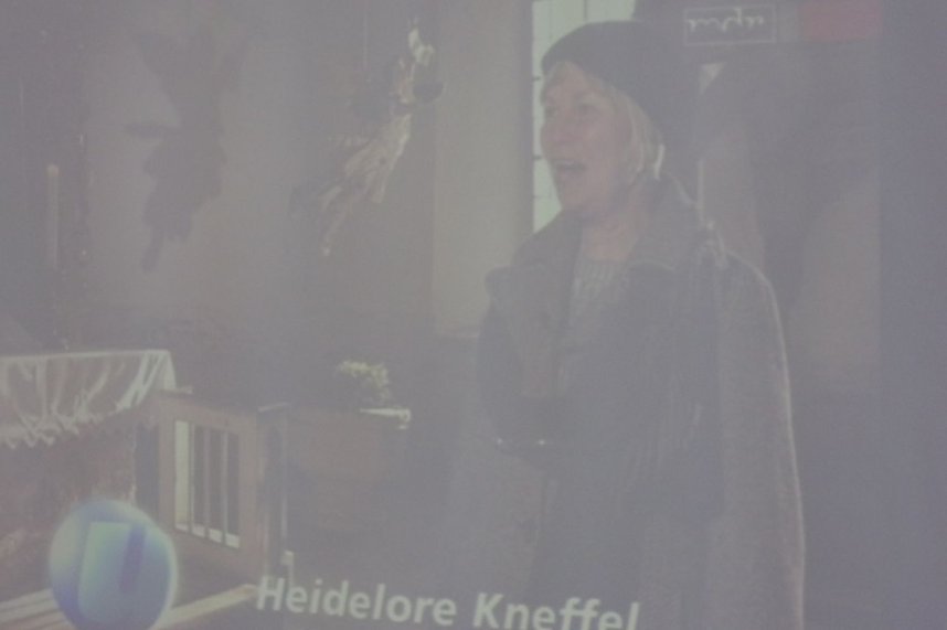 Finissage zur Sarah Kirsch Ausstellung in der Kreissparkasse