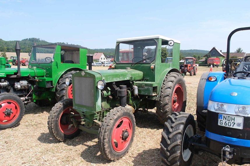 Peter Blei unterwegs beim Traktorentreffen