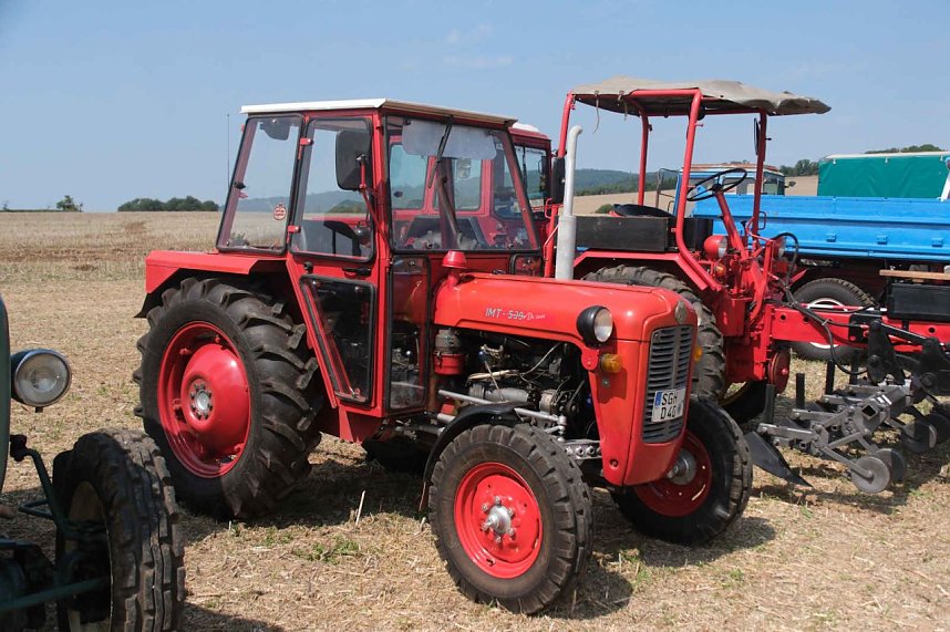 Peter Blei unterwegs beim Traktorentreffen