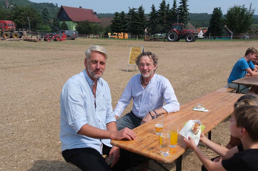 Peter Blei unterwegs beim Traktorentreffen