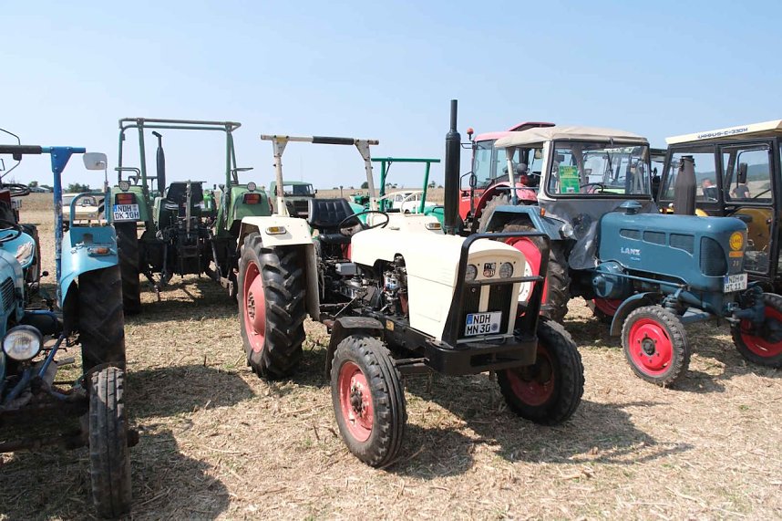 Peter Blei unterwegs beim Traktorentreffen