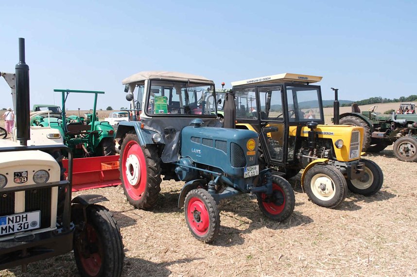 Peter Blei unterwegs beim Traktorentreffen
