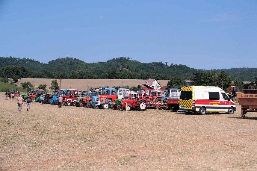Peter Blei unterwegs beim Traktorentreffen