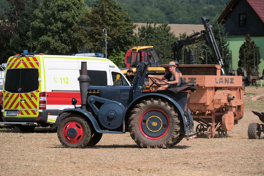 Peter Blei unterwegs beim Traktorentreffen