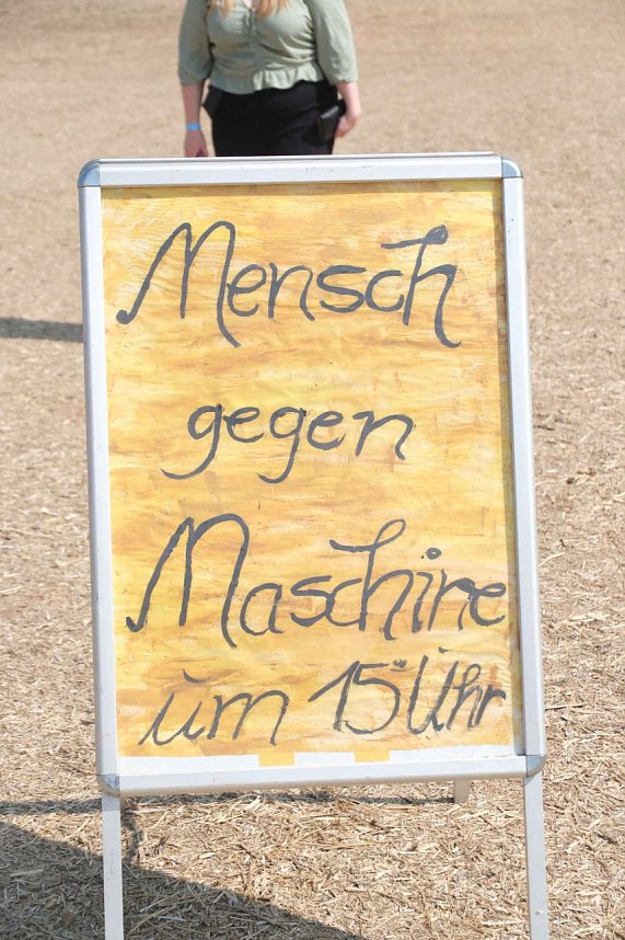 Peter Blei unterwegs beim Traktorentreffen