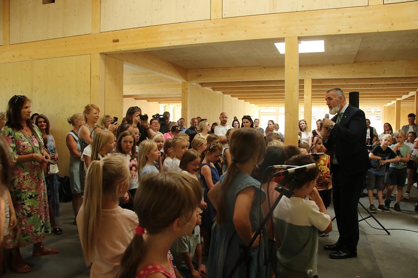 Richtfest an der neuen Ilfelder Grundschule