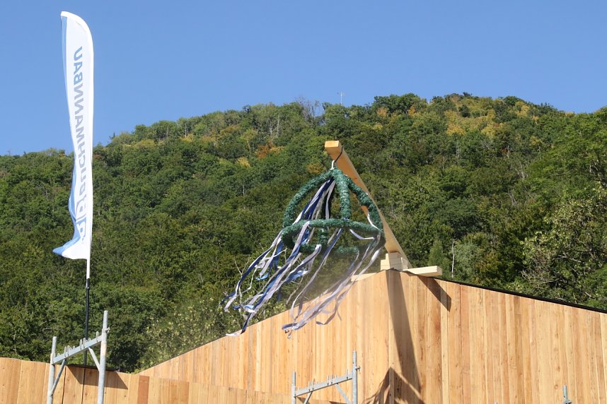 Richtfest an der neuen Ilfelder Grundschule