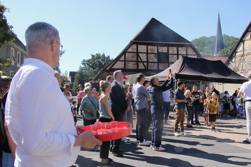 Richtfest an der neuen Ilfelder Grundschule