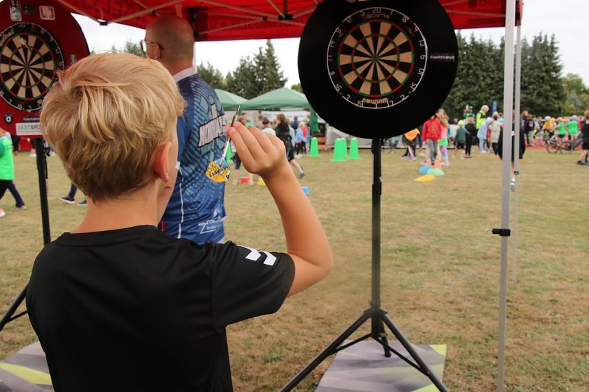 Grundschulsporttag auf dem Hohekreuz-Sportplatz