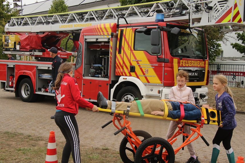 Grundschulsporttag auf dem Hohekreuz-Sportplatz