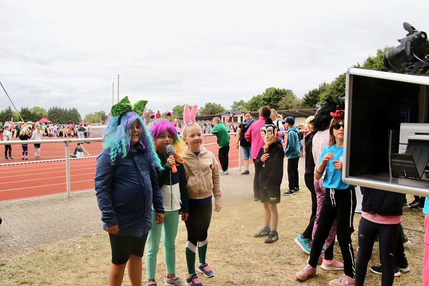 Grundschulsporttag auf dem Hohekreuz-Sportplatz