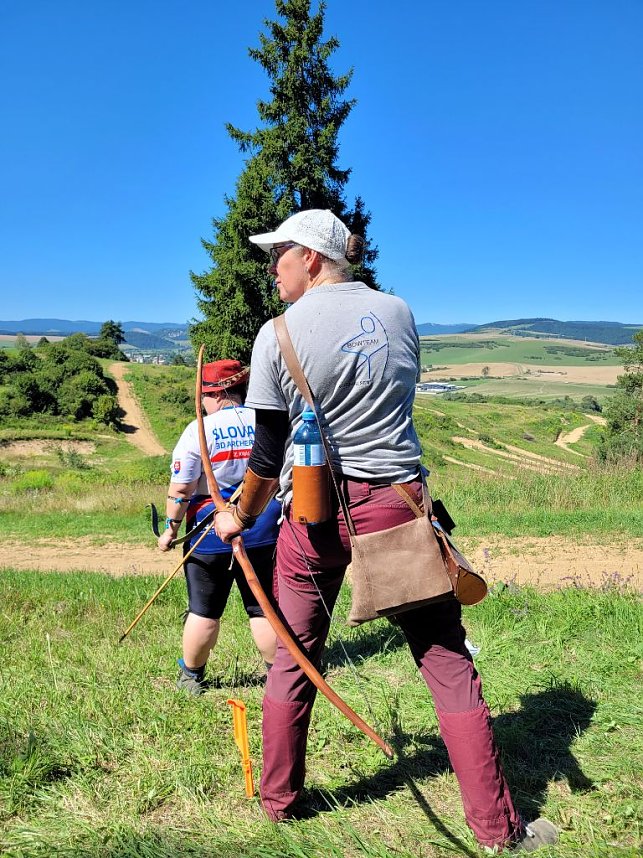 Susanne Walther war bei der European 3D Archery Championschip  in der Slowakei 