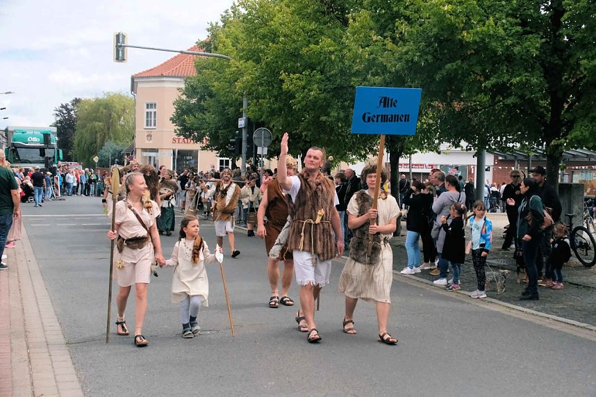 Peter Blei unterwegs beim Ellricher Sch&uuml;tzenfest