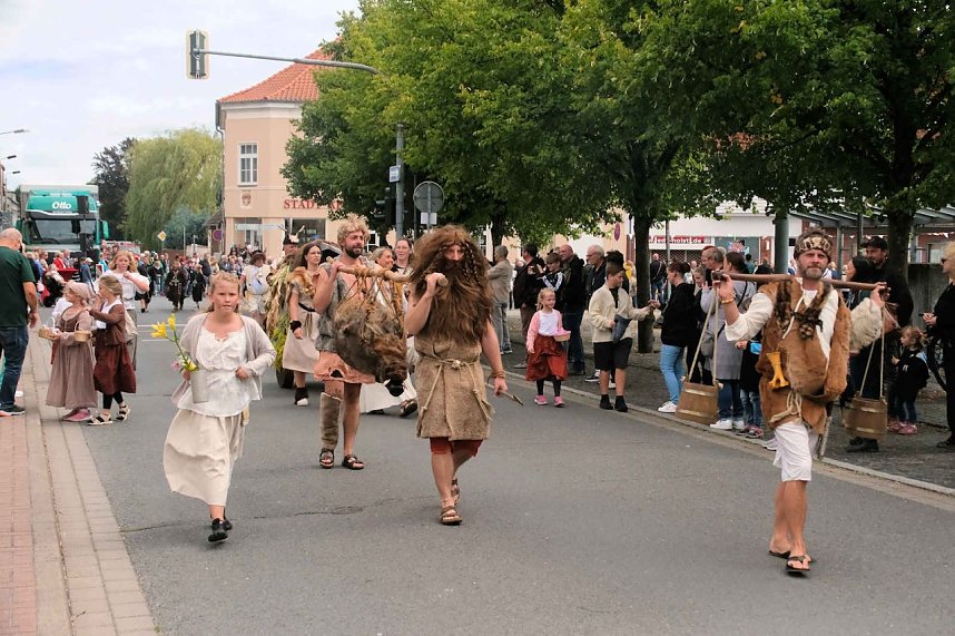 Peter Blei unterwegs beim Ellricher Sch&uuml;tzenfest