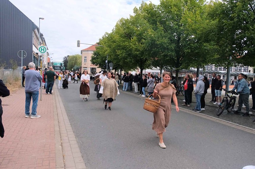 Peter Blei unterwegs beim Ellricher Sch&uuml;tzenfest