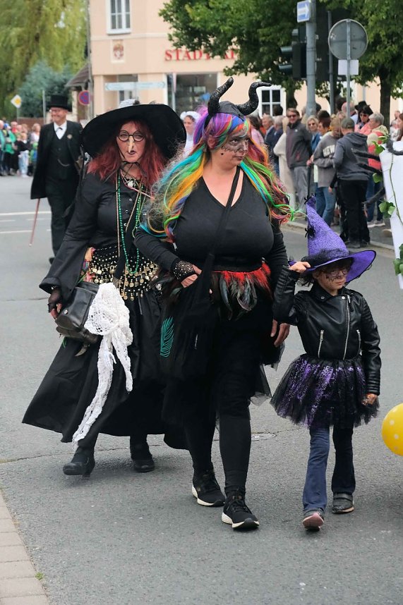 Peter Blei unterwegs beim Ellricher Sch&uuml;tzenfest