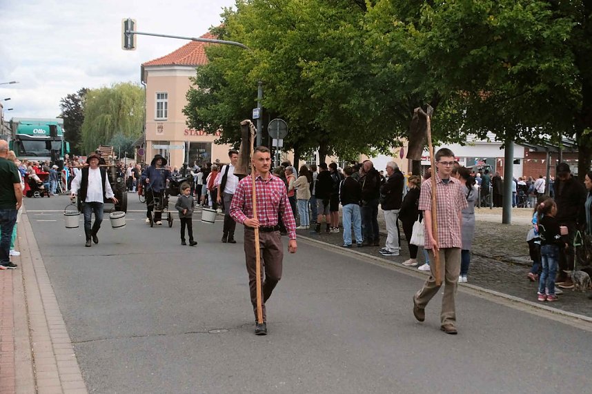 Peter Blei unterwegs beim Ellricher Sch&uuml;tzenfest