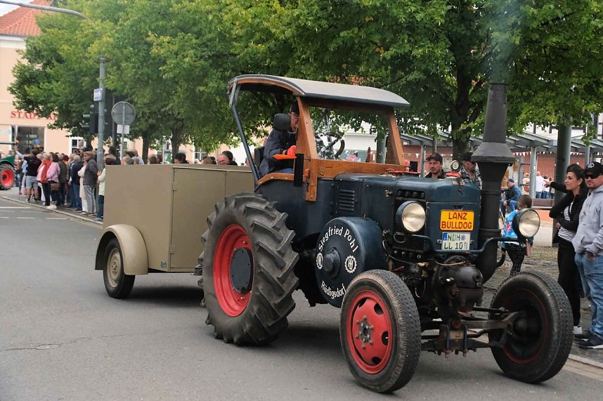 Peter Blei unterwegs beim Ellricher Sch&uuml;tzenfest
