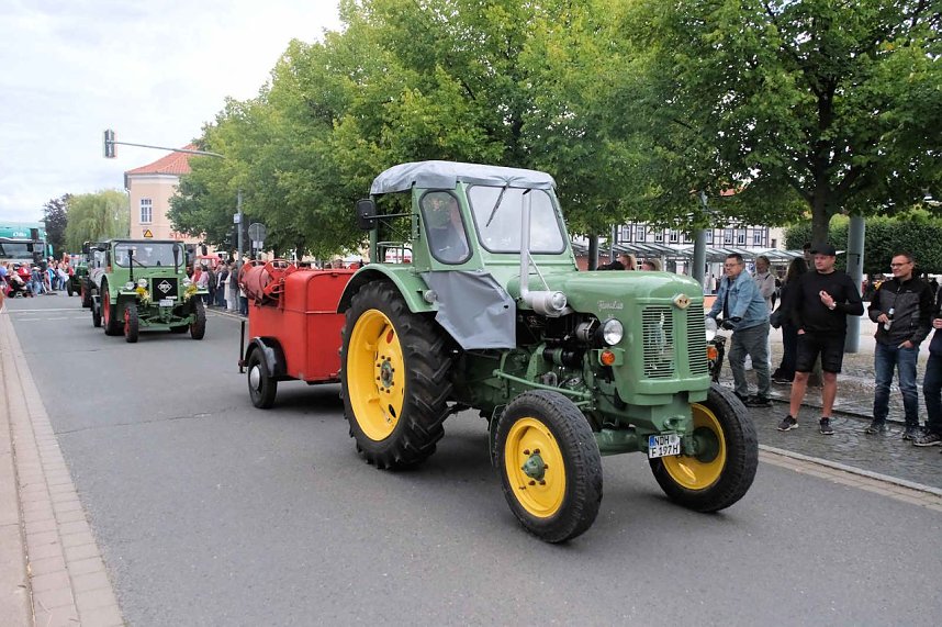 Peter Blei unterwegs beim Ellricher Sch&uuml;tzenfest