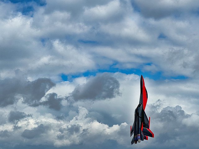 Flugshow &uuml;ber Hain